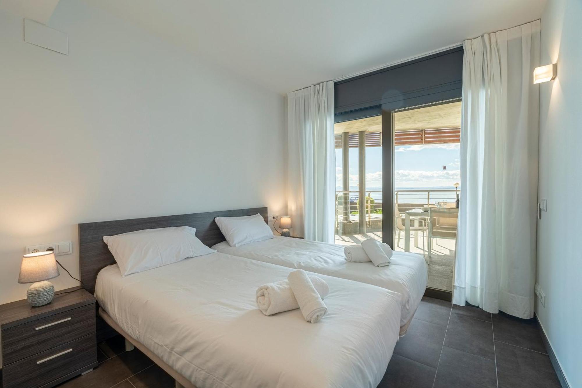 רוזס Apartamento Con Gran Terraza Delante Del Mar מראה חיצוני תמונה
