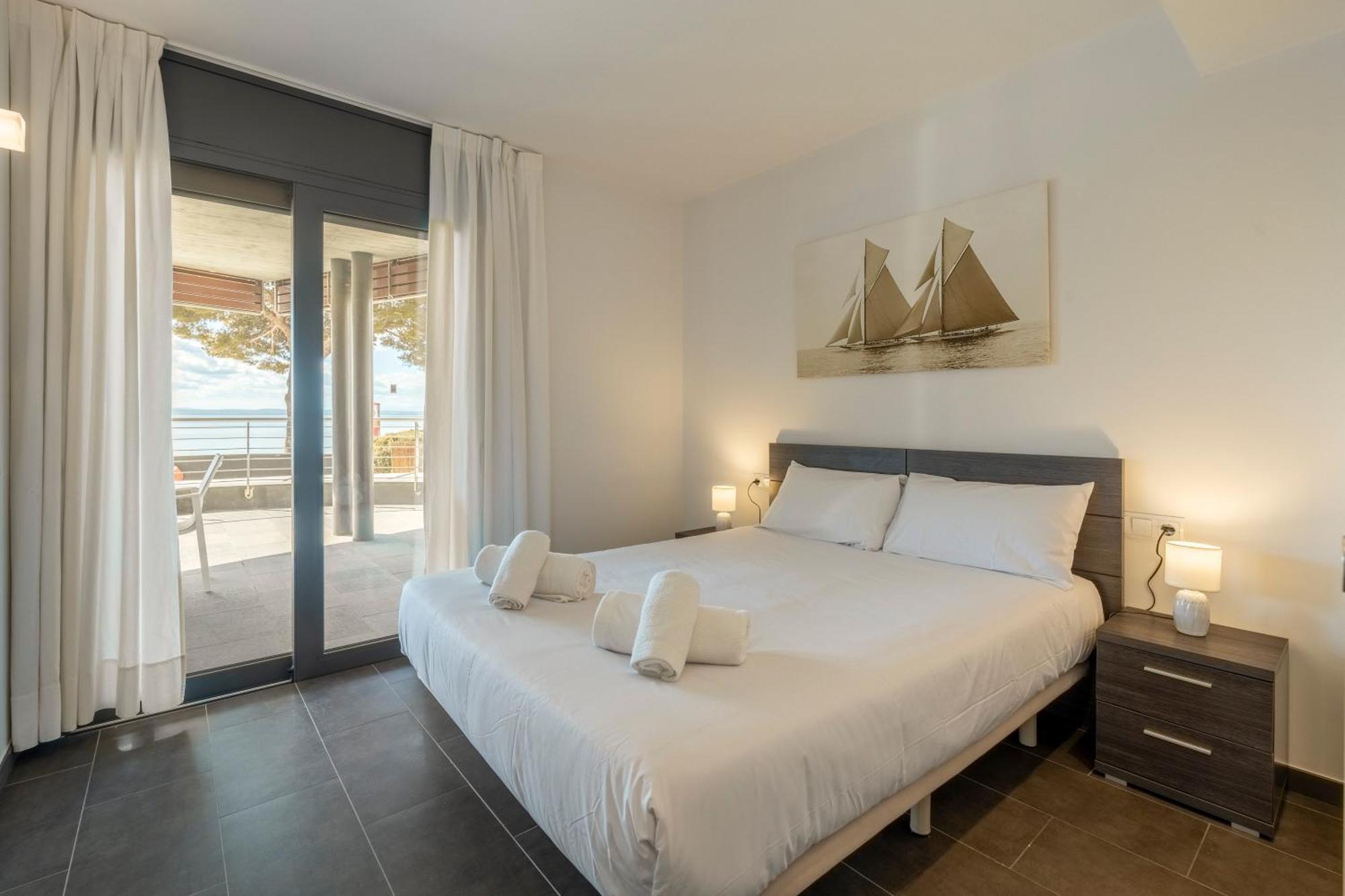 רוזס Apartamento Con Gran Terraza Delante Del Mar מראה חיצוני תמונה